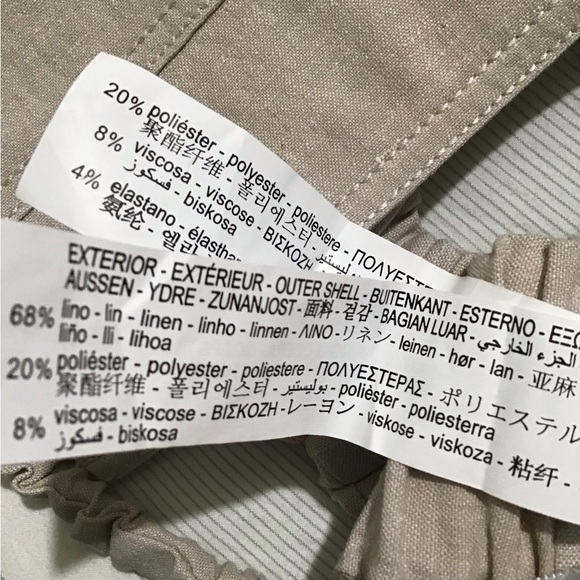 ZARA Crop Top with Long Straps Tan .Very Nice .Brand New with Tags .🏷️ - Picture 6 of 6